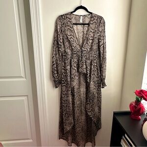 Live 4 Truth Snake Pattern Dress